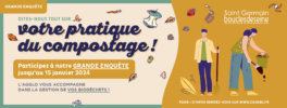 Participez à l'enquête sur le compostage avant le 15 janvier 2024
