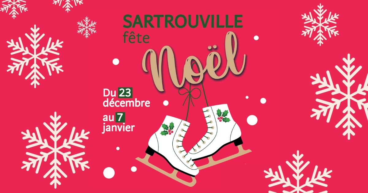visuel Sartrouville fête Noël 2023