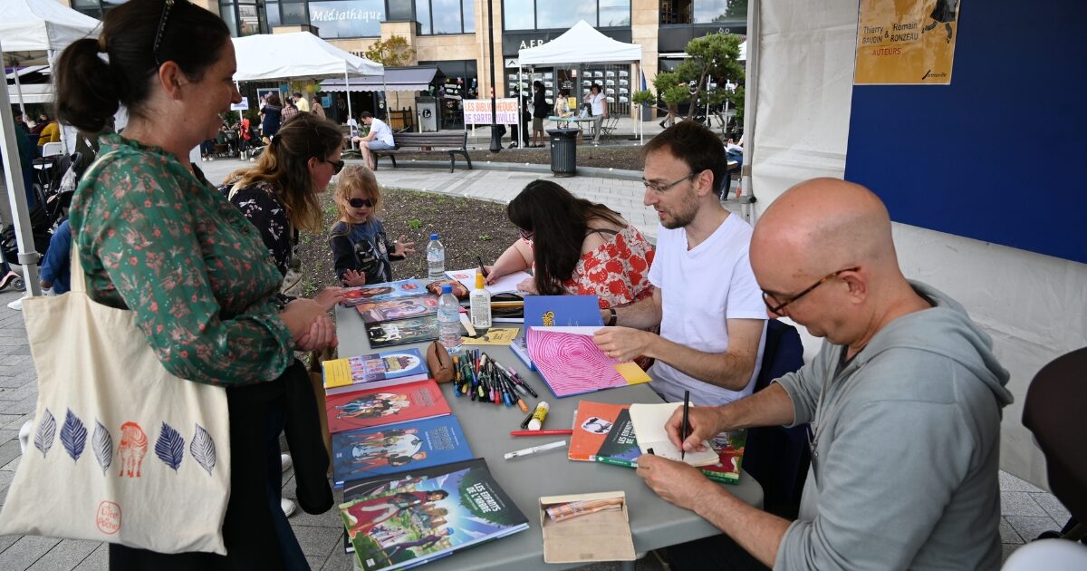 mianiature vidéo 2e festival du livre de sartrouville