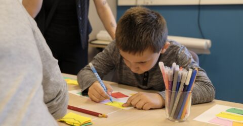atelier arts adaptés au pavillon Séraphine de Sartrouville juillet 2024