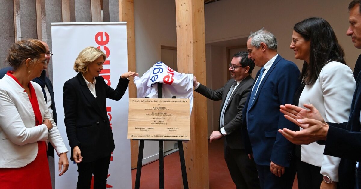 inauguration travaux extension lycée Evariste-Galois de Sartrouville (13)