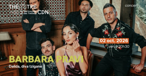 Théâtre de Sartrouville et des Yvelines CDN - Barbara Pravi, diva tzigane, 2 octobre 2026
