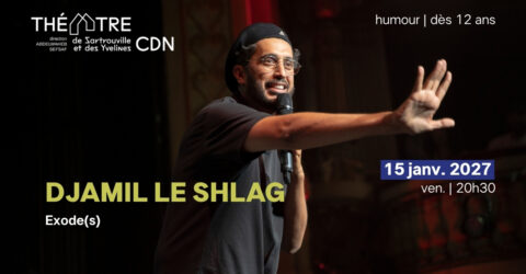 Théâtre de Sartrouville et des Yvelines CDN - Djamil le Shlag, 15 janvier 2027