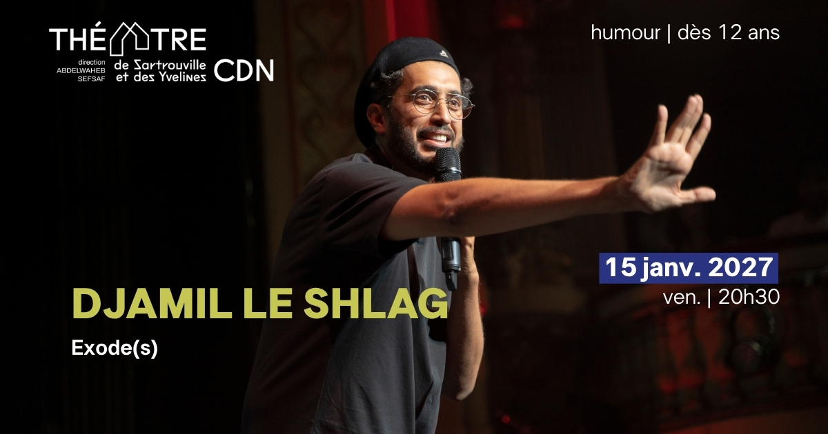Théâtre de Sartrouville et des Yvelines CDN - Djamil le Shlag, 15 janvier 2027